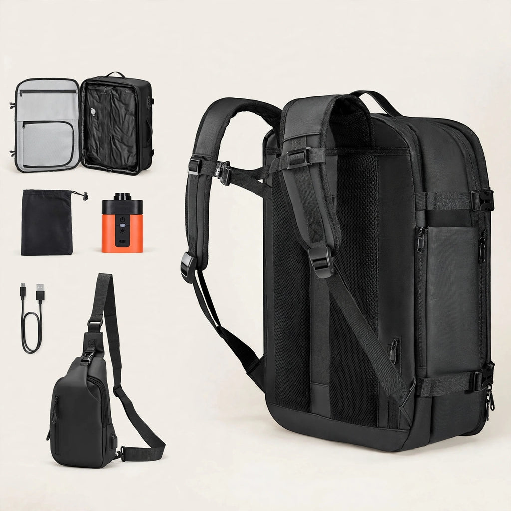 Airpack 65L Vacuum Compression Travel Backpack